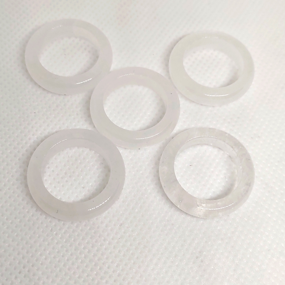 Clear Quartz Bangle Ring